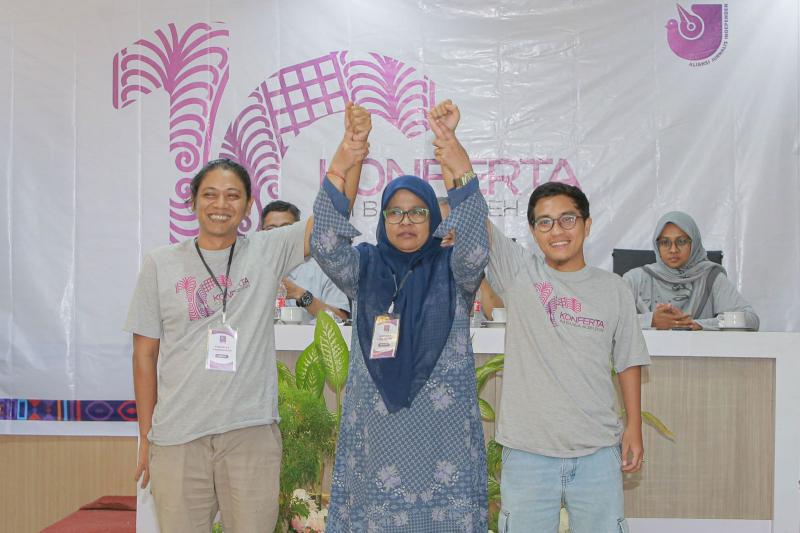 Reza Munawir-Zuhri Noviandi Nahkodai AJI Banda Aceh Periode 2024-2027