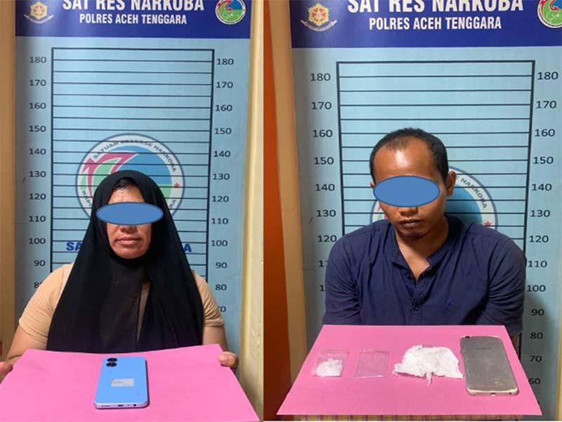 Polisi Tangkap Pengedar dan Kurir Narkoba di Aceh Tenggara