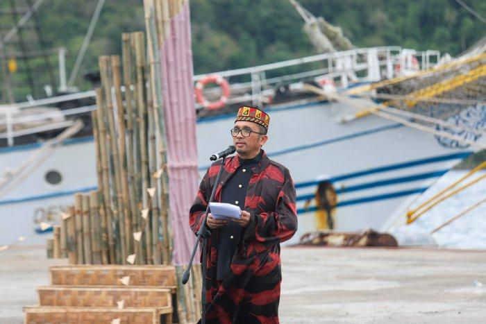 Aktifkan Kembali Jalur Rempah, KRI Dewaruci Bawa Peserta MBJR Singgahi Sabang