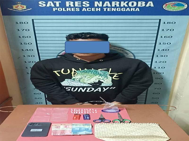 Polisi Tangkap Pengedar Sabu di Agara