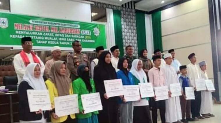 Baitul Mal Agara Salurkan ZIS Rp2,5 Milyar