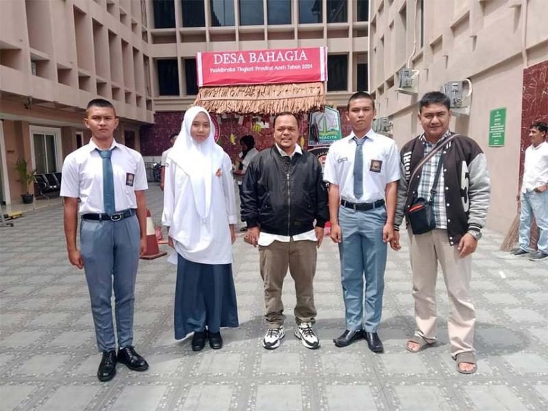 Tiga Pelajar Agara Terpilih Jadi Paskibraka HUT ke-79 RI, di Tingkat Provinsi Aceh