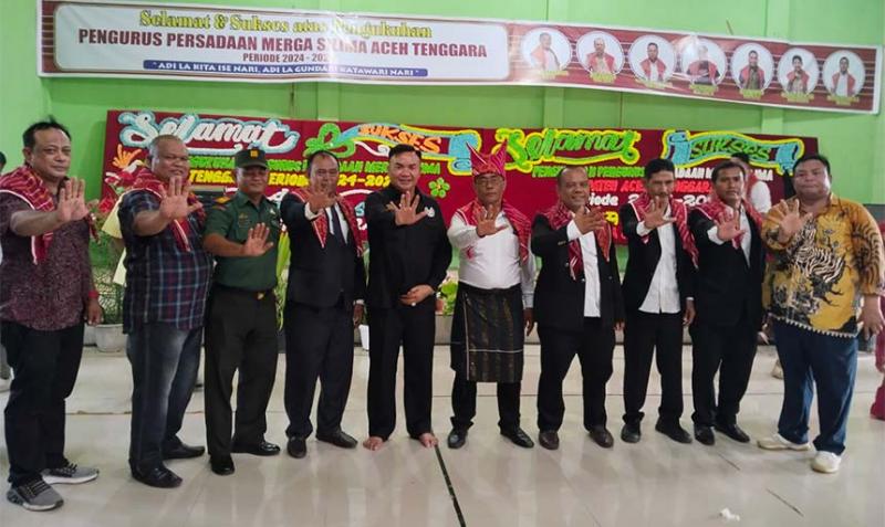 Pengurus Persadaan Merga Silima Agara  Masa Bakti 2024-2029 Dikukuhkan