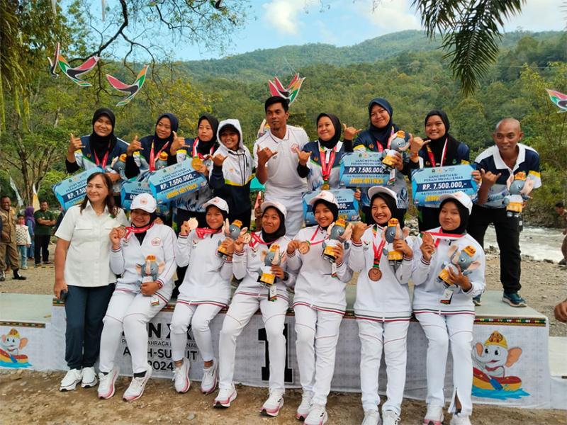 PON XXI : Kontingen Jawa Barat Boyong Delapan Emas Cabor Arung Jeram