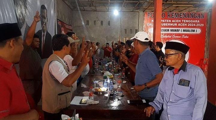 Tim Pemenangan Mulaem - Dek Fadh Terbentuk, Siap Rebut Kemenangan di Agara