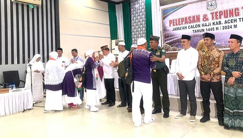 Pemkab Agara Gelar Pelepasan 114 Jamaah Calon Haji