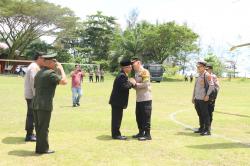 Sejumlah Perwira Polda Aceh Pantau Kesiapan Pilkada Aceh Singkil