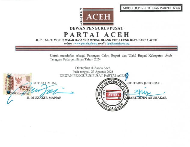 Partai Aceh